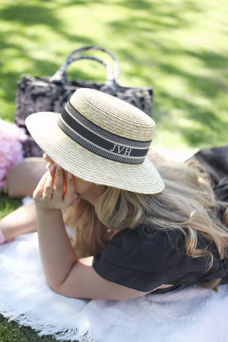 Fawn Personalized Wide Brim Sun Hat