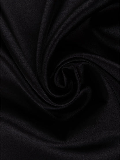 2 x Personalized Silk Satin Pillowcase's  - Black