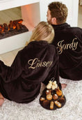 Load image into Gallery viewer, Couple's Gowns Sets - Black
