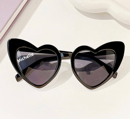 Pearl Encrusted Sunglasses - Black