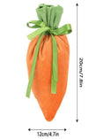 Load image into Gallery viewer, Personalized Velvet Easter Carrot Bag
