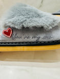 Load image into Gallery viewer, Valentines Day Slippers-You are My one in Eight Billion
