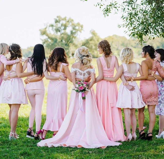 Bridesmaid Proposal Scrunchies - Light Pink