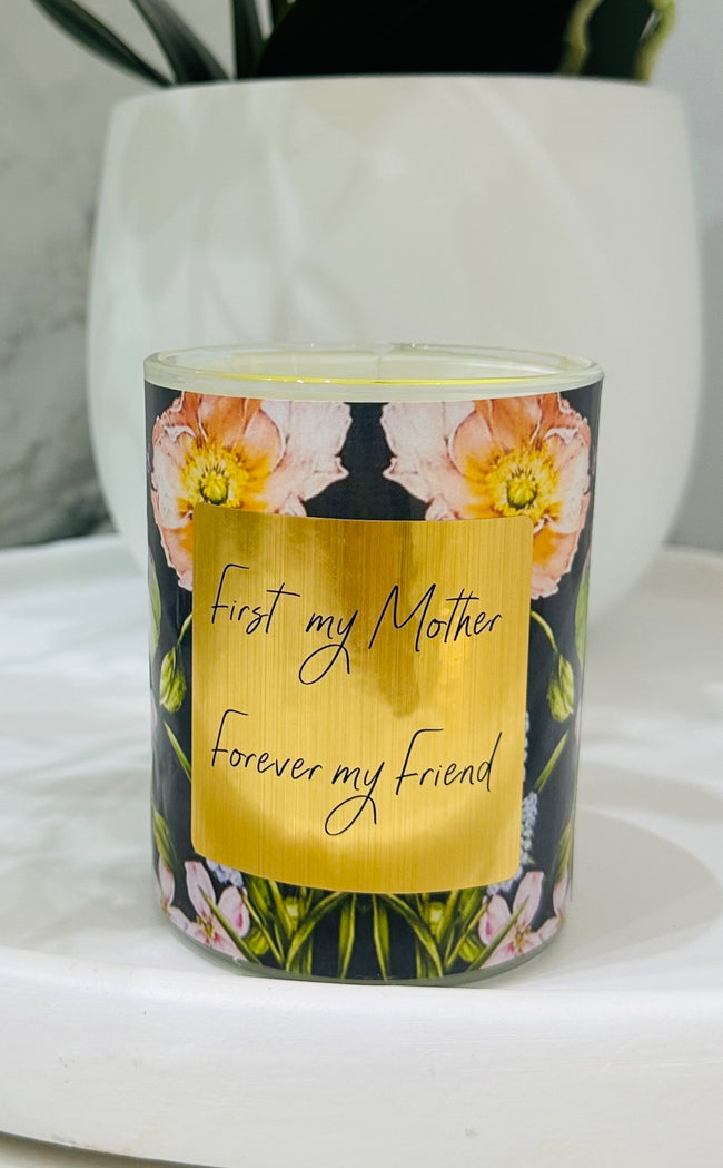 Scented Candles - First my mother forever my friend