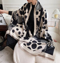 Load image into Gallery viewer, Polka Dot Cashmere blend Pashmina
