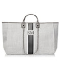 Load image into Gallery viewer, pcd.  Canvas Weekender Tote Bag - Grey
