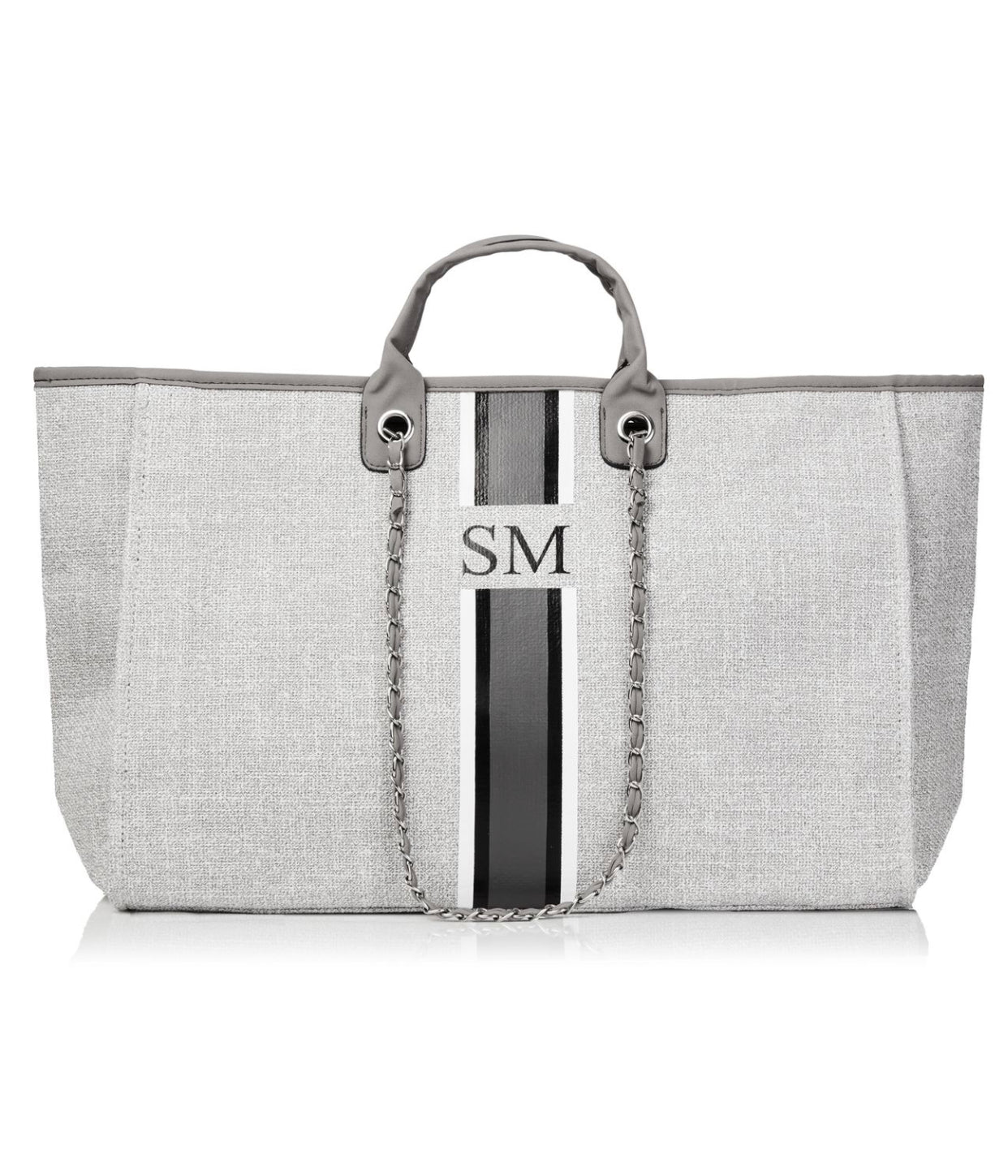 pcd.  Canvas Weekender Tote Bag - Grey