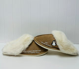 Men's Valentine's Day Slippers - when a penguin finds their mate they stay together forever