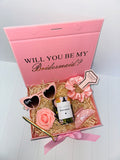 Bridesmaid Proposal Gift Box Set - Pink