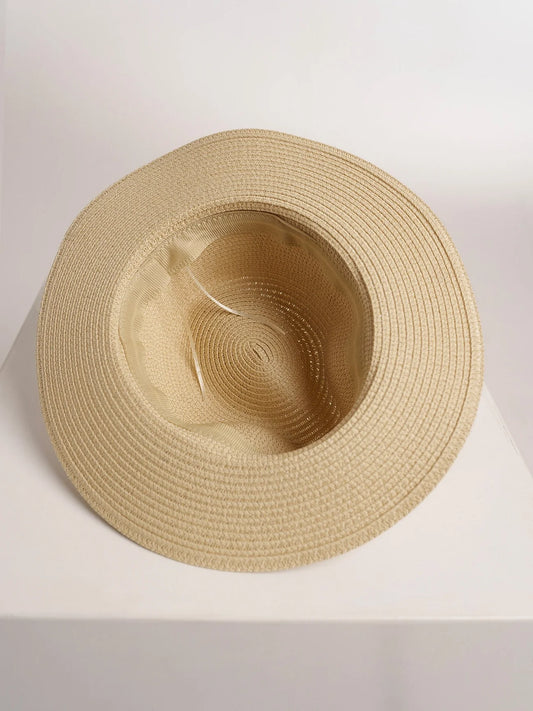 Personalized Fedora Hat with Nude Band