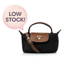 La Petite Pouch with Handle - Black