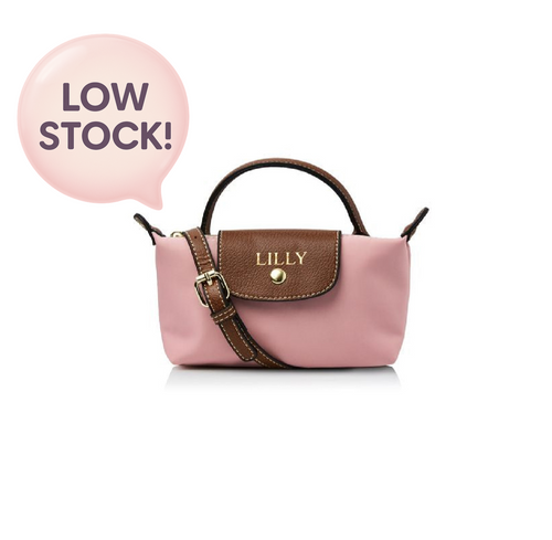 La Petite Pouch with Handle - Pink