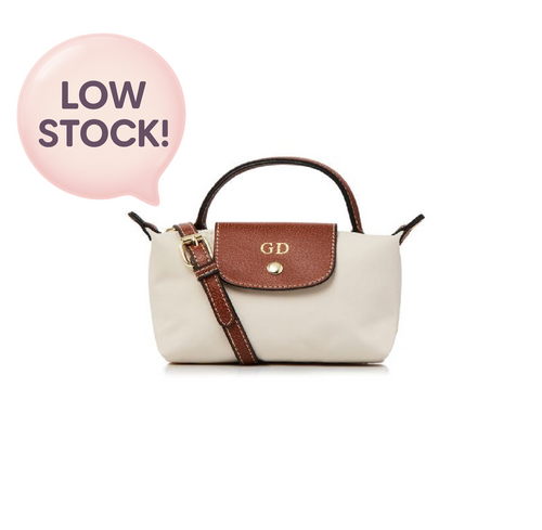 La Petite Pouch with Handle - Ivory