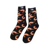 Men's Personalized Socks gift set - Dad you are Shrimply the best