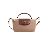 La Petite Pouch with Handle - Latte