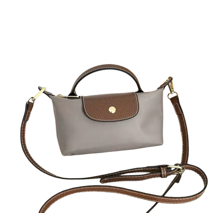 La Petite Pouch with Handle - Grey