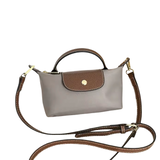 La Petite Pouch with Handle - Grey