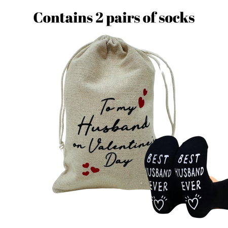 Men's Personalized Socks gift set -Penguin