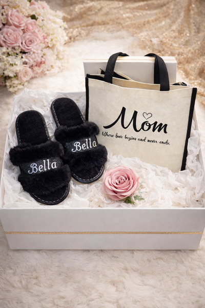 Slipper and Gift Bag Set - 1