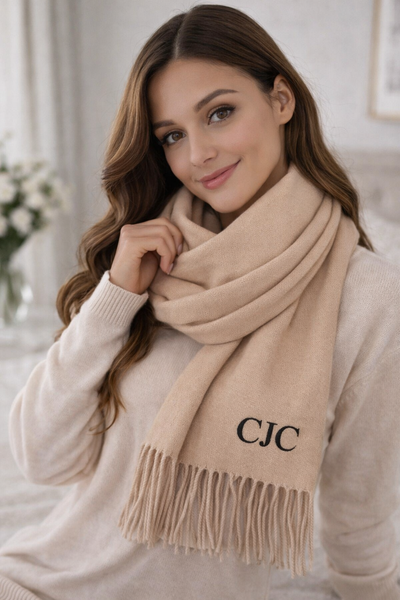 Beige Cashmere Blend