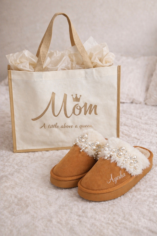 Slipper and Gift Bag Set - 1