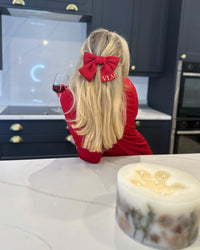 Personalized Bow - Red