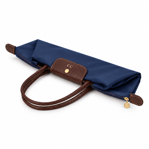 Le Voyager Large Travel Tote - Navy