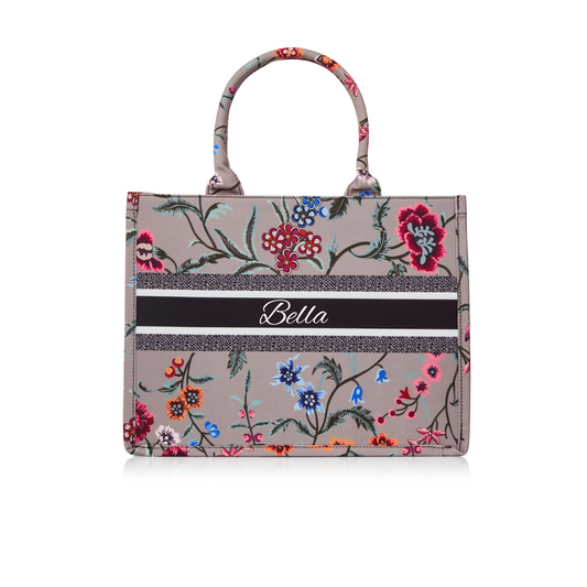 pcd. Bella Tote - Nude Dreamy Floral