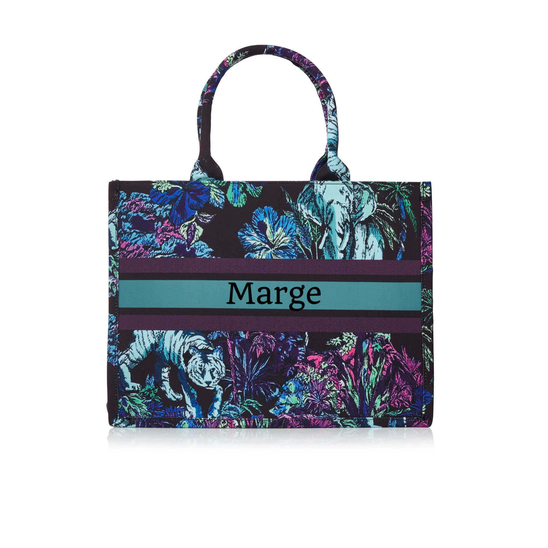 pcd. Bella Tote - Multicoloured Tropical Divine