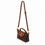 La Petite Pouch with Handle - Espresso
