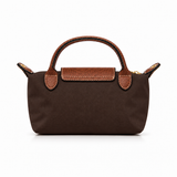La Petite Pouch with Handle - Espresso