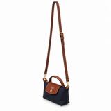 La Petite Pouch with Handle - Navy
