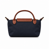 La Petite Pouch with Handle - Navy