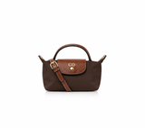 La Petite Pouch with Handle - Espresso