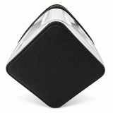 Jetsetter Clear Vanity Case - Black