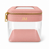 Jetsetter Clear Vanity Case - Pink