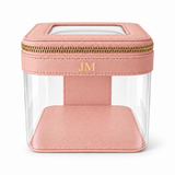 Jetsetter Clear Vanity Case - Pink