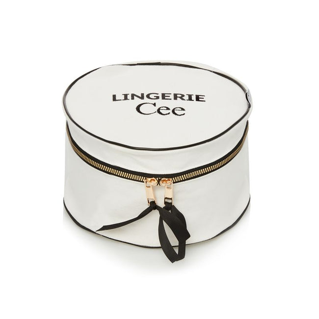 PCD Cotton Lingerie Case - White