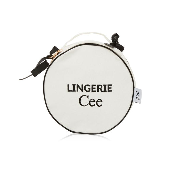 PCD Cotton Lingerie Case - White