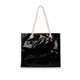 pcd. Personalized Transparent Tote - Black