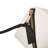 PCD Cotton Makeup & Toiletry Bag - White