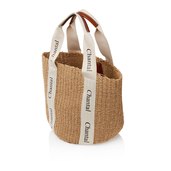 pcd. Woody Raffia Tote