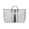 Load image into Gallery viewer, pcd.  Canvas Weekender Tote Bag - Grey
