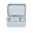 Load image into Gallery viewer, Blue Bijou Double Layered Jewelry Box
