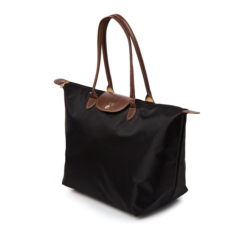 Le Voyager Large Travel Tote - Black