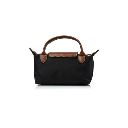 La Petite Pouch with Handle - Black
