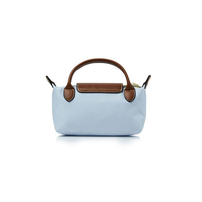 La Petite Pouch with Handle - Baby Blue