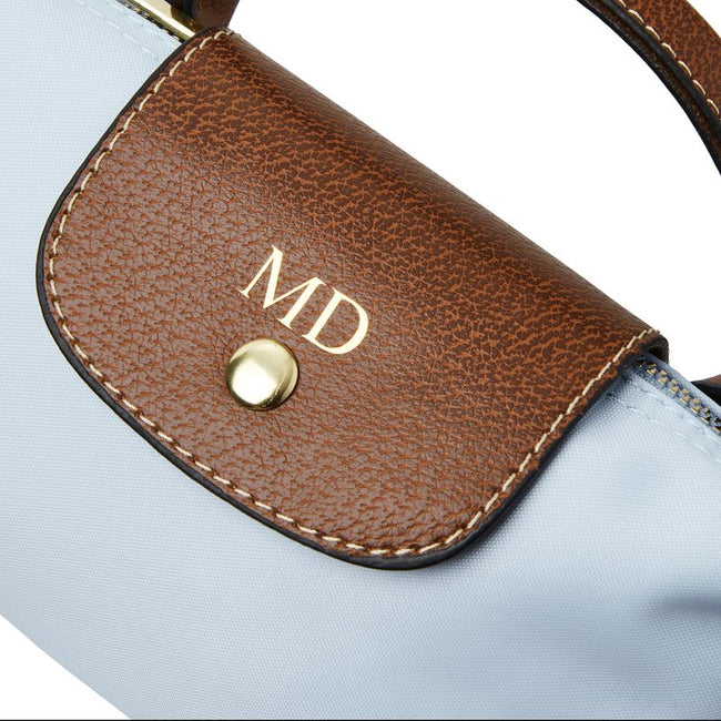 La Petite Pouch with Handle - Baby Blue