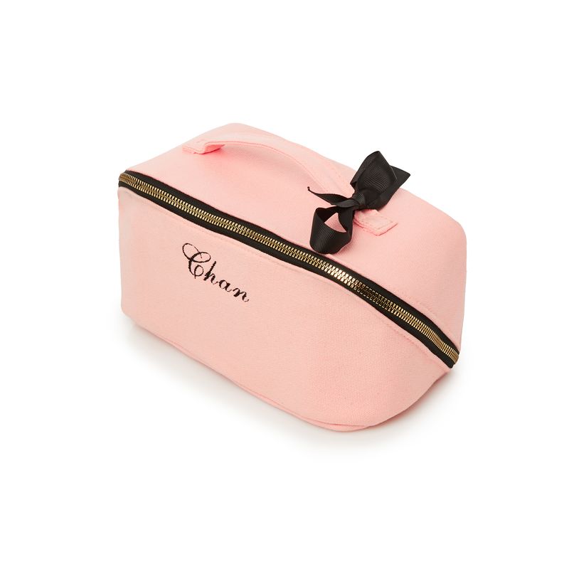 PCD Cotton Makeup & Toiletry Bag - Blush