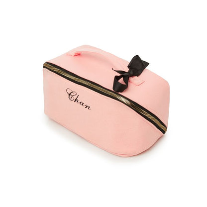 PCD Cotton Makeup & Toiletry Bag - Blush